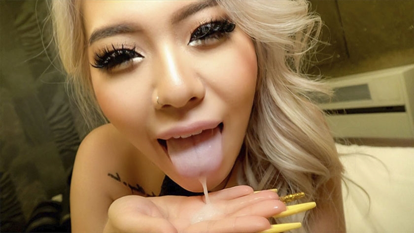 バニーコスをした黒ギャルのセックスがエロカワ